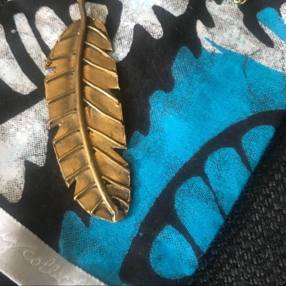 Noonday Collection Plumage Feather Necklace